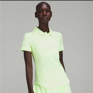 Lululemon Quick-drying short sleeve polo shirt faded zap tennis shirt